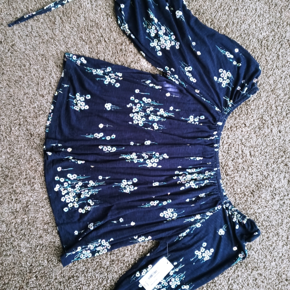 Ana floral top xl